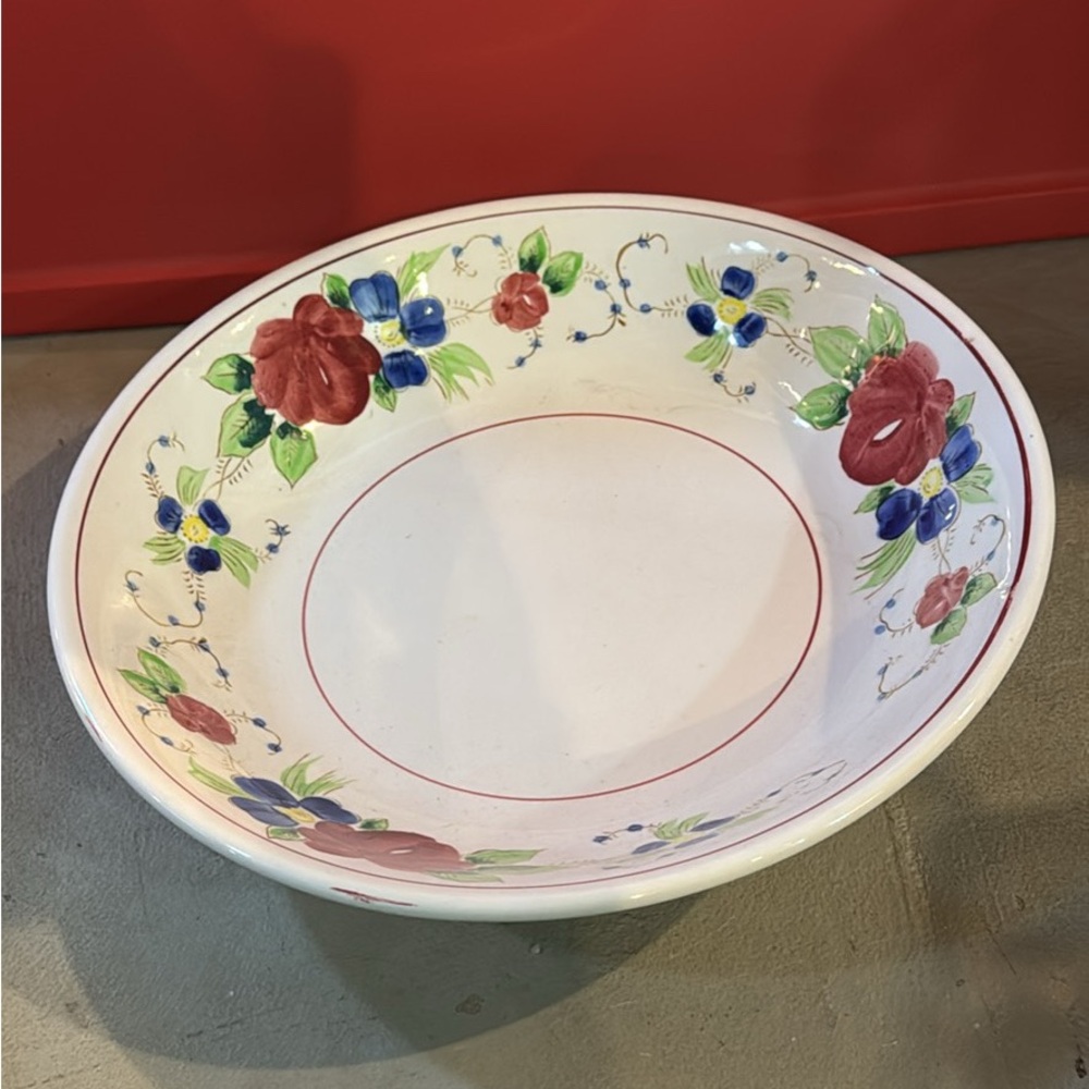 Floral Ceramic Bowl